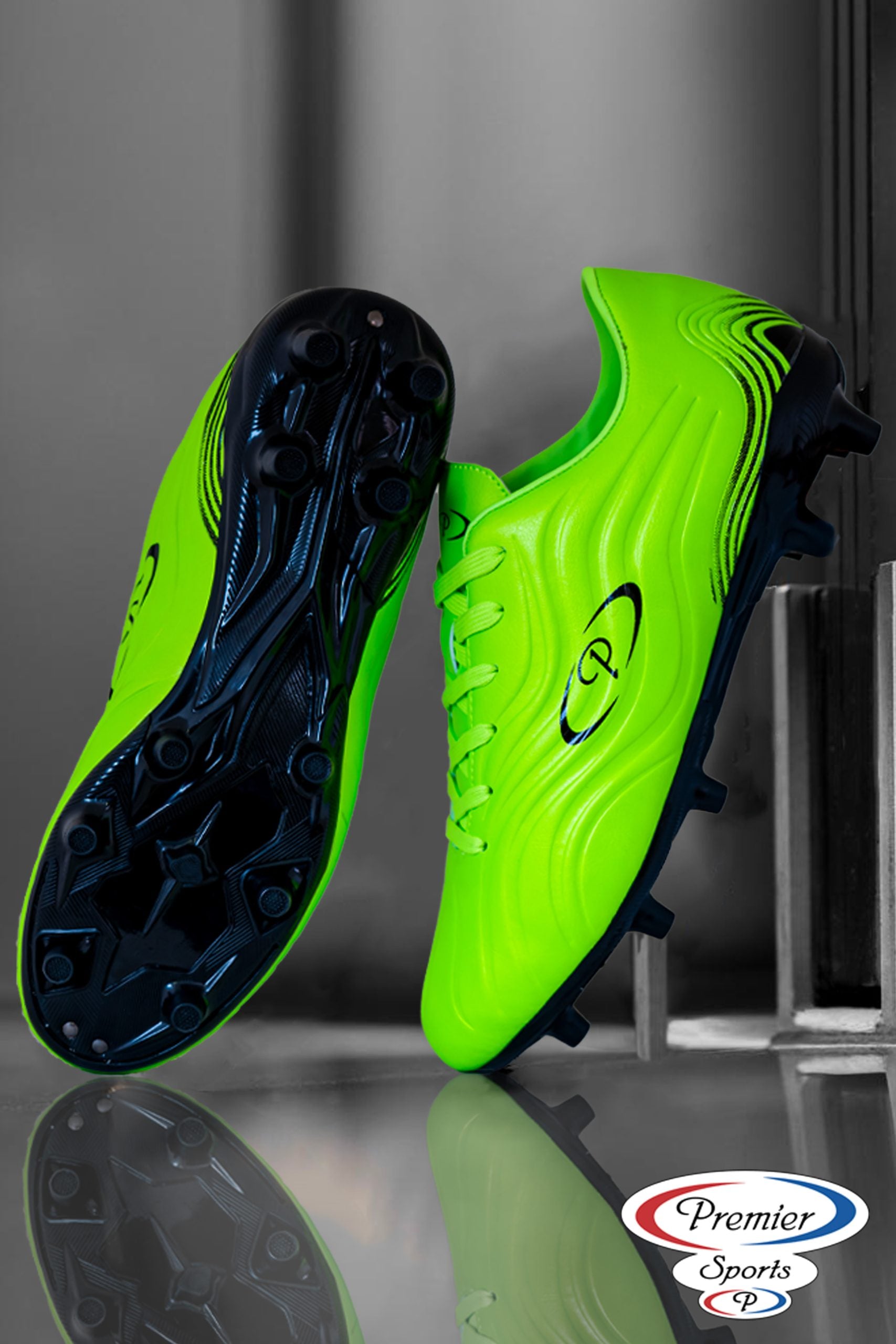 Fluoro_Green_Soccer_Boot_Main