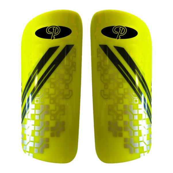 2018 Madrid Slip Shin Guards yel web