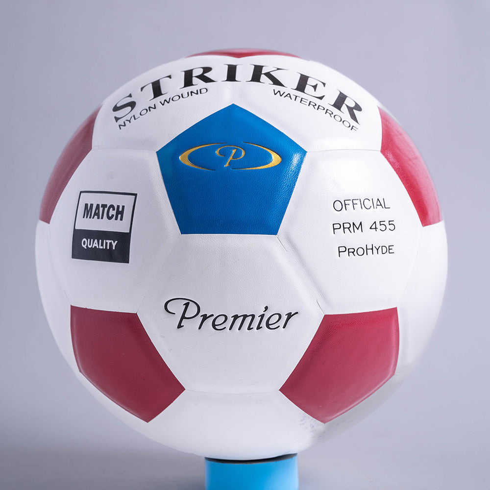 Premier Striker Moulded Soccer Ball Red/Blue/White