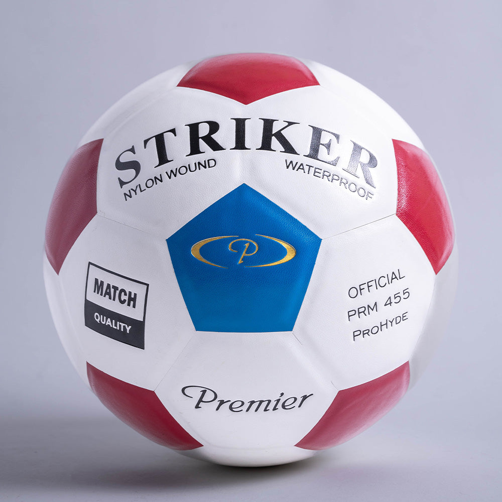 Premier Striker Moulded Soccer Ball Red/Blue/White