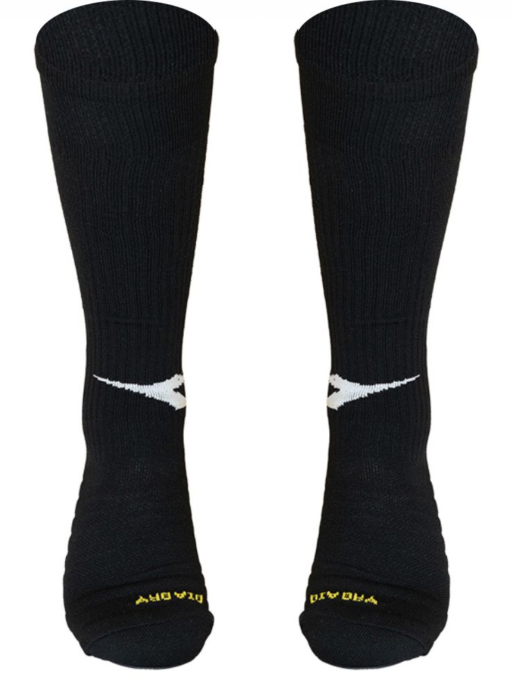 Diadora_Soccer_Socks_Black_White