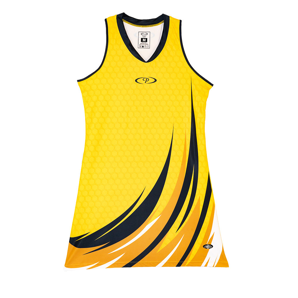 Jaguar_Netball_Dresses_Gold_Black