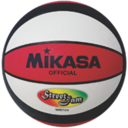 Mikasa Basketball WB700 Rubber Red White MKS449