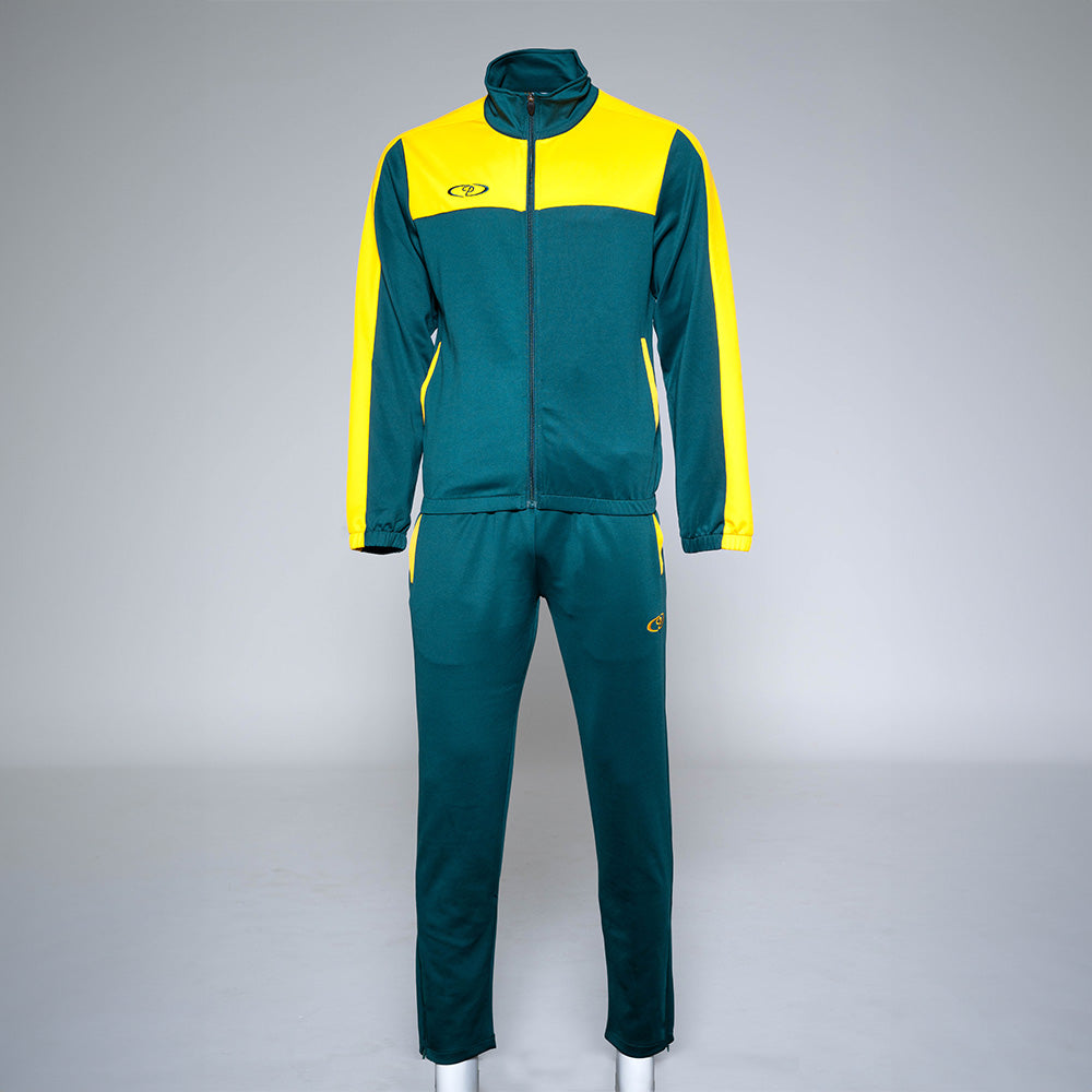 Premier Celtic Mens Tracksuit Bottle/Gold